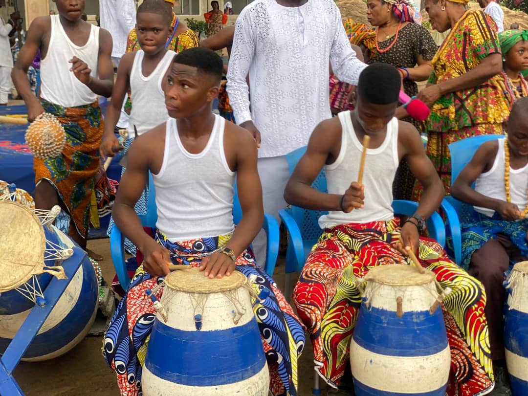 Tutudo Drummers in Action